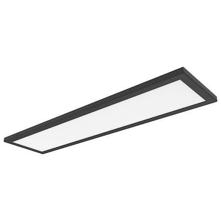 Nuvo Blink Pro Plus 24W 12 in. x 24 in. Surface Mount LED CCT Select 90 CRI Black 120/277V Rectangle 62/1783